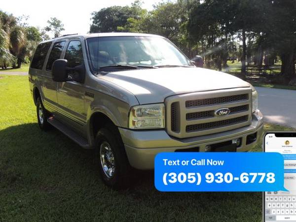 2005 Ford Excursion 137 WB 6.0L Limited 4WD CALL / TEXT (305) for sale in Miami, FL – photo 7