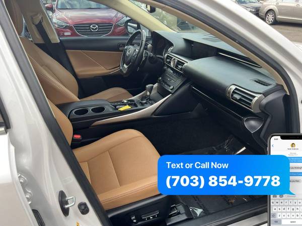 2016 LEXUS IS 200T 6 MONTHS WARRANTY INCLUDED - - by for sale in MANASSAS, District Of Columbia – photo 21