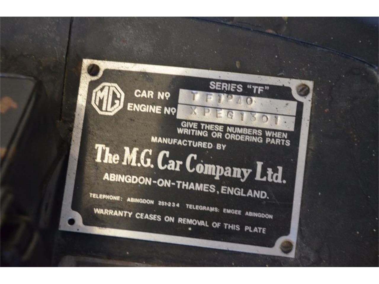 1954 MG TF for sale in Lebanon, TN – photo 47