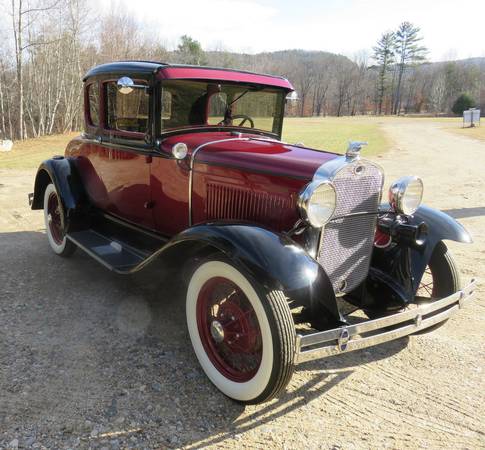 1930 Ford Model A 5 Window Coupe for sale in Sanbornville, NH – photo 3