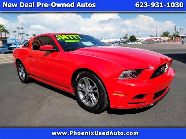 2013 Ford Mustang 2dr Cpe V6 FREE CARFAX ON EVERY VEHICLE - cars & for sale in Glendale, AZ