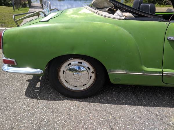 1971 VW Karmann Ghia Convertible SURVIVOR stored since 84 for sale in Safety Harbor, FL – photo 16