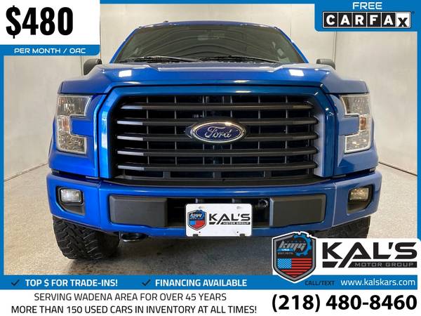 480/mo - 2015 Ford F150 F 150 F-150 XLT 4x4SuperCrew 55 ft SB for sale in Wadena, MN – photo 4