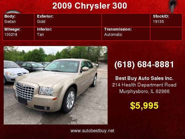 2009 Chrysler 300 Touring 4dr Sedan Call for Steve or Dean for sale in Murphysboro, IL