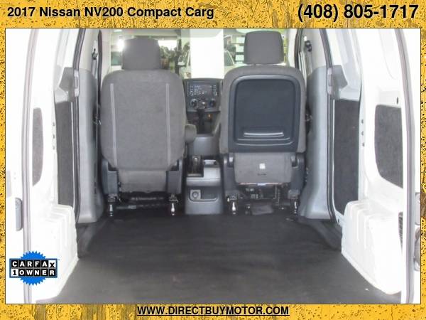 2017 Nissan NV200 Compact Cargo SV 2 0L CVT - - by for sale in San Jose, CA – photo 9