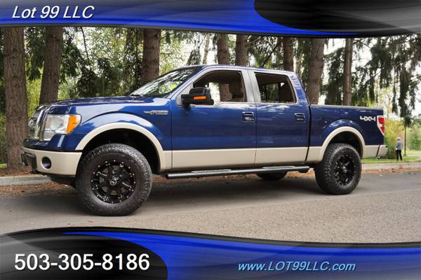 2010 *FORD* *F150* 4x4 *LARIAT* V8 AUTO HEATED LEATHER LIFTED BLACK... for sale in Milwaukie, OR – photo 5