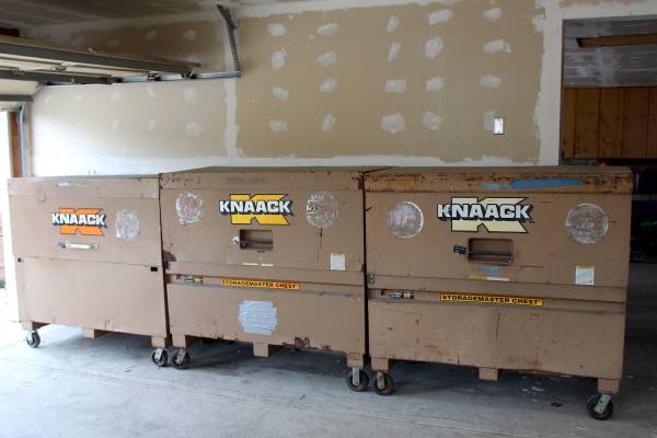 25 GANG BOXES FOR SALE knaack job box ridgid tool jobox knack chest for sale in Hollister, CA – photo 9