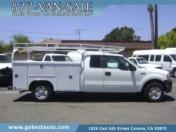 Ford F150 Extended Cab Utility Truck Ladder Rack Service Work 1 for sale in Corona, CA