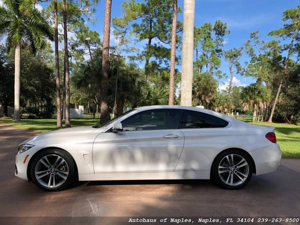 2016 BMW 428i Coupe 49K Miles! White over Beige! Driver assist packa... for sale in Naples, FL – photo 6