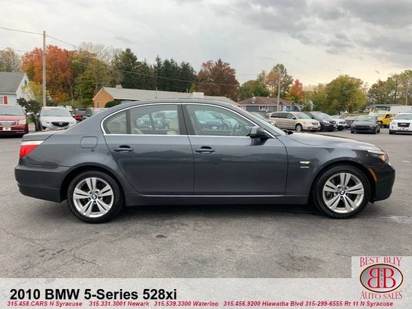 2010 BMW 5-SERIES 528XI! LOADED! SUNROOF! PUSH START! WE DO FINANCING! for sale in N SYRACUSE, NY – photo 2