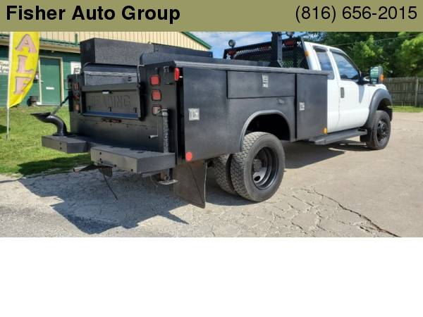 2011 Ford Super Duty F-450 SuperCab Dually 6.8L V10 4x4 Utility Bed for sale in Savannah, MO – photo 7