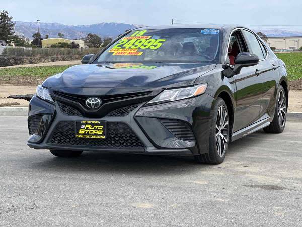 2018 Toyota Camry XLE sedan Midnight Black Metallic for sale in Salinas, CA – photo 2