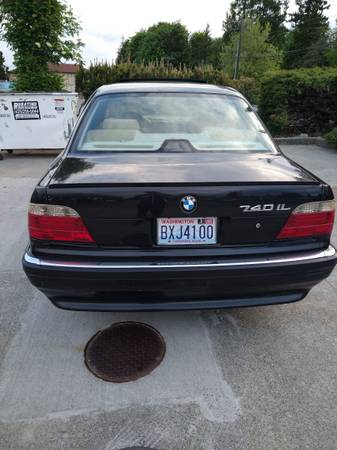 Bmw 740il runs great very good looking too - - by for sale in Everett, WA – photo 2