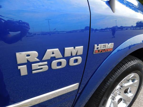 2014 *Ram* *1500* *4WD Crew Cab 140.5 Laramie* BLUE for sale in Fayetteville, AR – photo 4