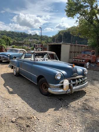 1950 Pontiac barnfind cheiftian silver streak Convertible for sale in Pittsburgh, PA – photo 3