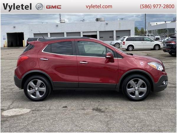 2014 Buick Encore SUV AWD 4dr Convenience - Buick Ruby Red - cars & for sale in Sterling Heights, MI – photo 2