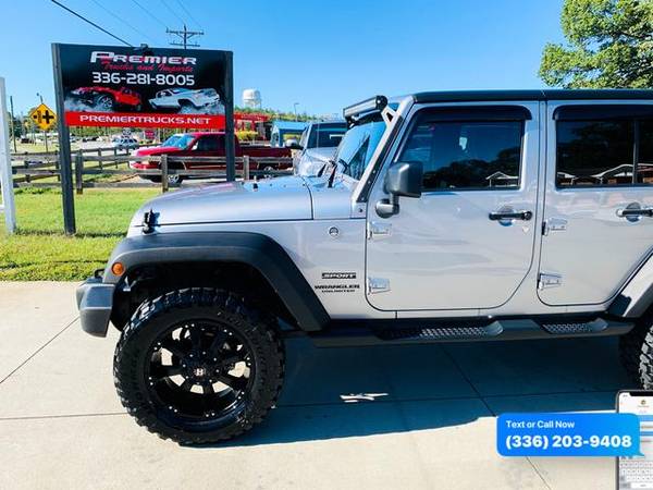 2016 Jeep Wrangler Unlimited 4WD 4dr Sport for sale in King, NC – photo 3