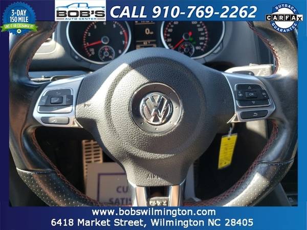 2012 VOLKSWAGEN GTI W/CONV & SUNROOF PZEV Easy Financing for sale in Wilmington, NC – photo 14