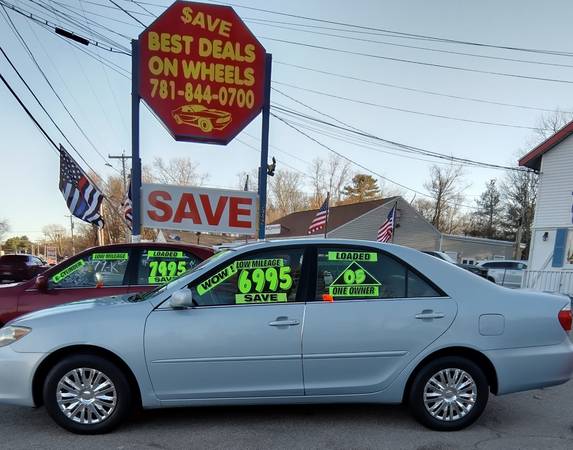 Reduced - 2005 Toyota Camry LE Very Low Miles 112K 6 cyl Mint - cars for sale in Weymouth, MA