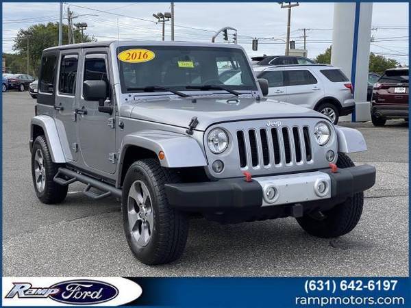2016 Jeep Wrangler 4WD 4dr Sahara SUV - - by dealer for sale in PORT JEFFERSON STATION, NY