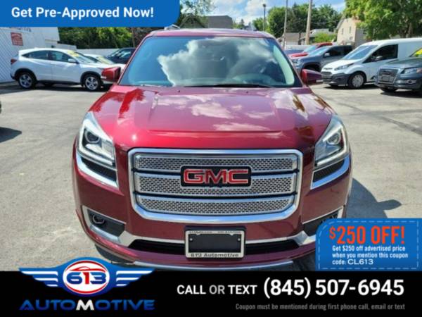 2015 GMC Acadia Denali AWD - - by dealer - vehicle for sale in Ellenville, NY
