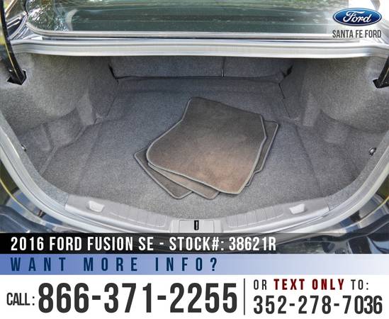 2016 Ford Fusion SE *** SIRIUS Radio, Keyless Entry, Camera, SYNC *** for sale in Alachua, AL – photo 19