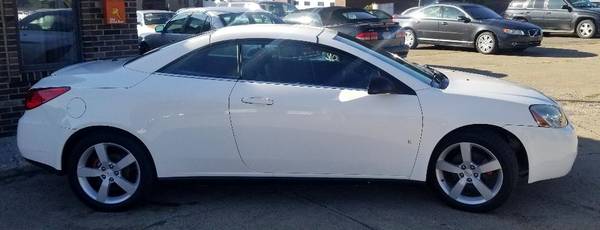 2007 Pontiac G6 GT Convertible - Low Miles White Leather Mags for sale in New Castle, PA – photo 9