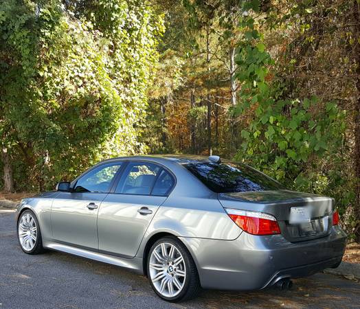 Space Gray 2008 BMW 550i M Sport // Nav // 112K // Records for sale in Raleigh, NC – photo 3