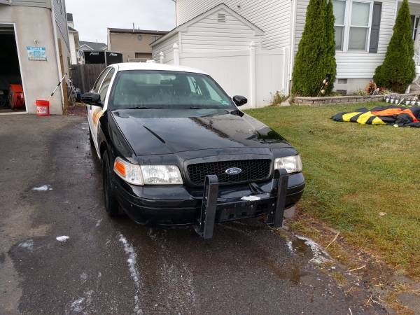 2008 Ford crown Vic police 1 owner low miles for sale in Keyport, NJ
