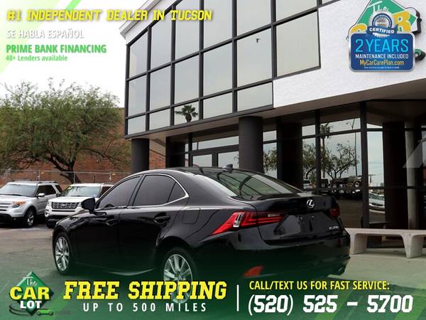 352/mo - 2015 Lexus IS 250 - - by dealer - vehicle for sale in Tucson, AZ – photo 9