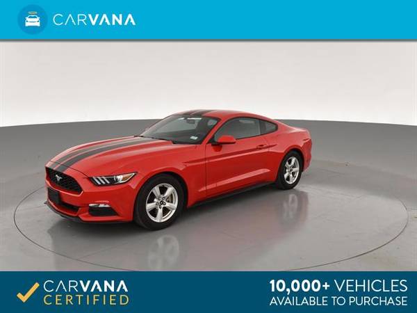 2017 Ford Mustang V6 Coupe 2D coupe Red - FINANCE ONLINE for sale in Atlanta, GA – photo 6