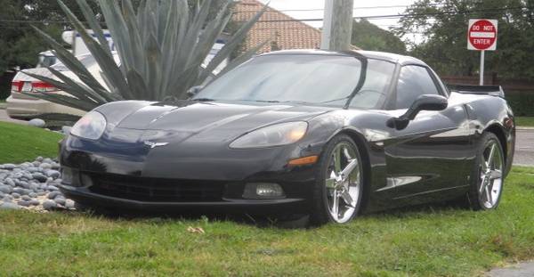 2007 Chevy Corvette Black on Black 6 Speed for sale in Palm Harbor, FL