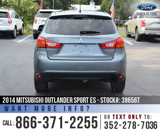 *** 2014 Mitsubishi Outlander Sport ES *** Bluetooth - Manual SUV for sale in Alachua, GA – photo 6