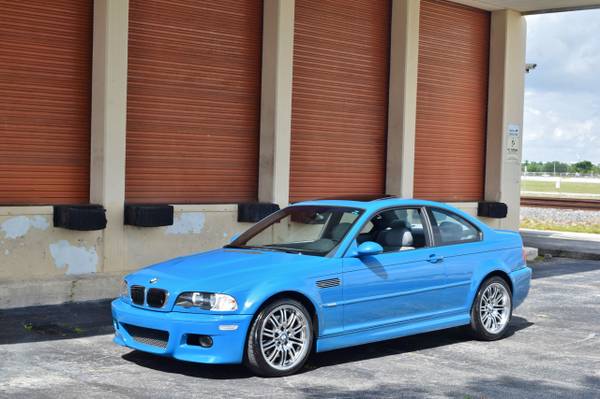 2001 BMW M3 Laguna Seca Blue 6 Speed Manual 69k Miles STOCK - Like NEW for sale in Miami, CA – photo 5