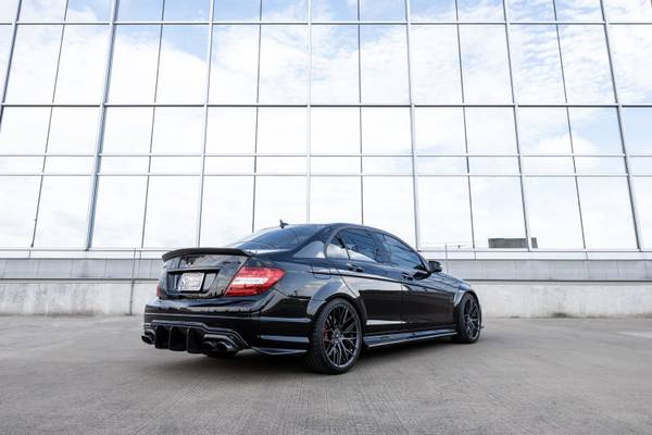 2013 Mercedes Benz C63 P31 Pkg-VOSSEN Wheels-RED Inter-Carbon for sale in Dallas, NY – photo 5