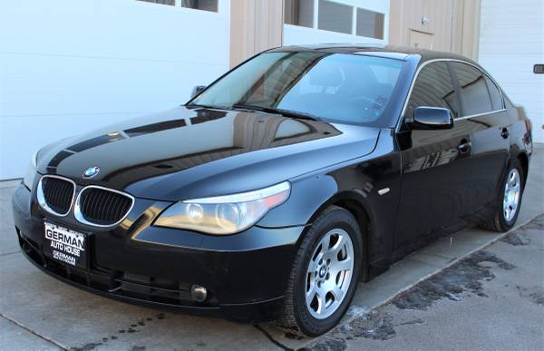 2004 BMW 5 Series! Black On Black! Mint Shape - - by for sale in Fitchburg, WI – photo 2