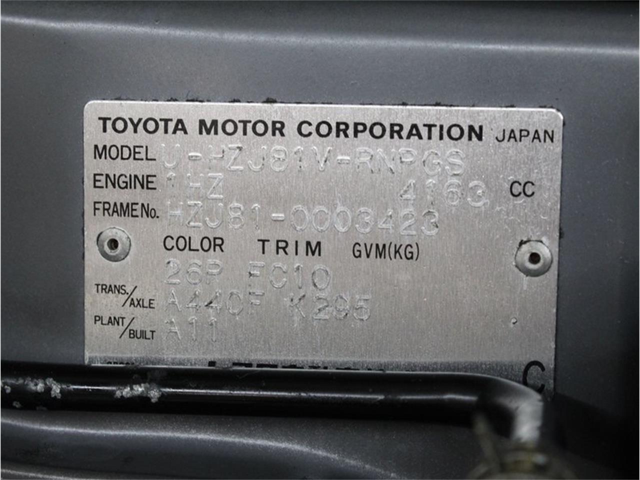 1994 Toyota Land Cruiser FJ for sale in Christiansburg, VA – photo 52