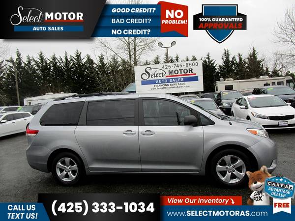 2013 Toyota Sienna LE 8 PassengerMini Van FOR ONLY 337/mo! - cars & for sale in Lynnwood, WA – photo 3