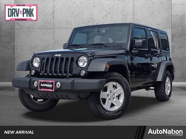 2018 Jeep Wrangler JK Unlimited Sport S 4x4 4WD Four SKU: JL901110 for sale in Fort Worth, TX
