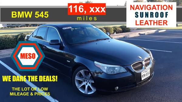 BMW 545 ... 116, xxx ... NAVIGATION . LEATHER . SUNROOF for sale in Hurst, TX