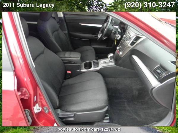 2011 Subaru Legacy 2.5i Premium AWD 4dr Sedan CVT with for sale in Appleton, WI – photo 16