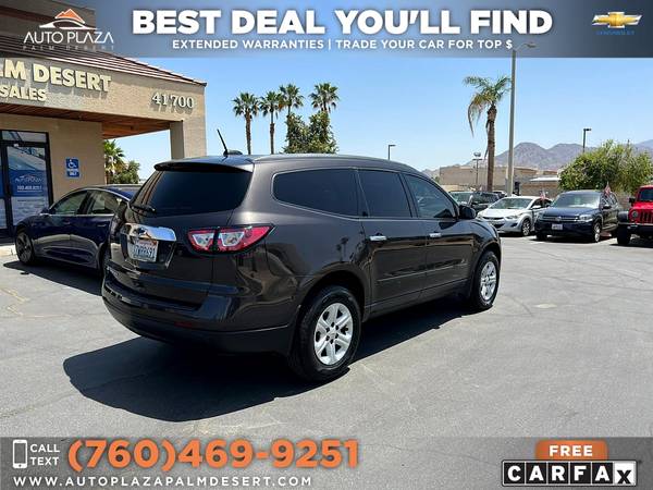 2017 Chevrolet Traverse LS One Owner, Clean - - by for sale in Palm Desert , CA – photo 5