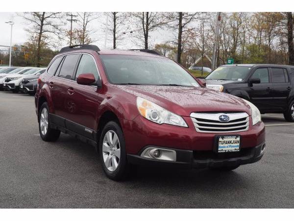 2011 Subaru Outback 2 5i Prem AWP hatchback Red - - by for sale in Plymouth, MA – photo 4