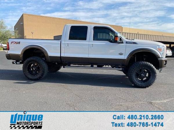 2016 FORD F-350 CREW LIFTED ~ KING RANCH PACKAGE ~ 36K ORIGINAL MILE... for sale in Tempe, AZ – photo 3