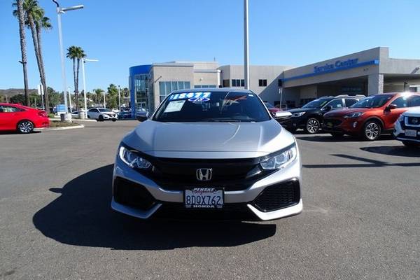 2018 Honda Civic LX hatchback Lunar Silver Metallic - cars & trucks... for sale in Chula vista, CA – photo 20