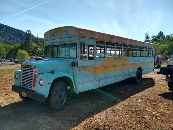 1968 Wayne/International School bus for sale in Jacksonville, OR