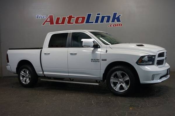2013 Ram 1500 Crew Cab, Sport Pickup 4D 5 1/2 ft - White for sale in Bartonville, IL
