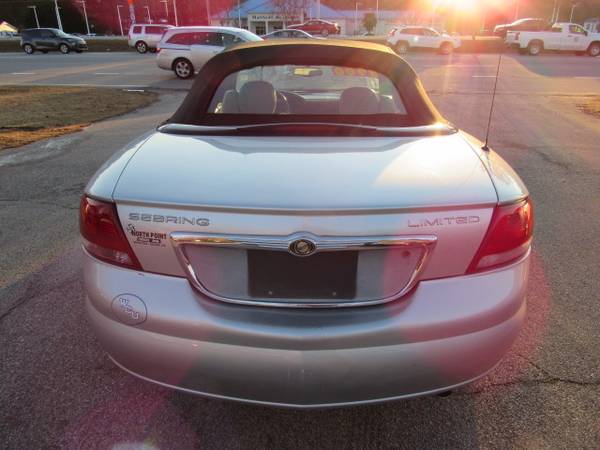 2005 CHRYSLER SEBRING LIMITED - - by dealer - vehicle for sale in Clayton, NC – photo 7