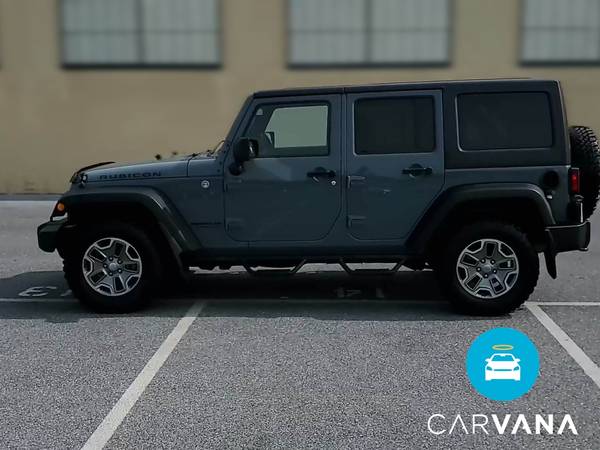 2014 Jeep Wrangler Unlimited Rubicon Sport Utility 4D suv Gray - -... for sale in Austin, TX – photo 5