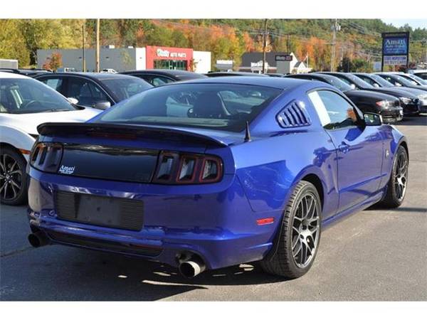 2014 Ford Mustang coupe GT 2dr Fastback (BLUE) for sale in Hooksett, NH – photo 6